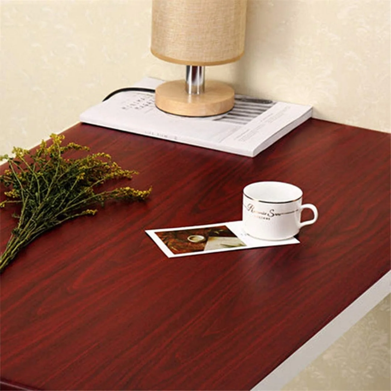 Self-Adhesive Wooden Sheet | Peel & Stick Wallpaper for Furniture Walls Kitchen Decor - Image 3