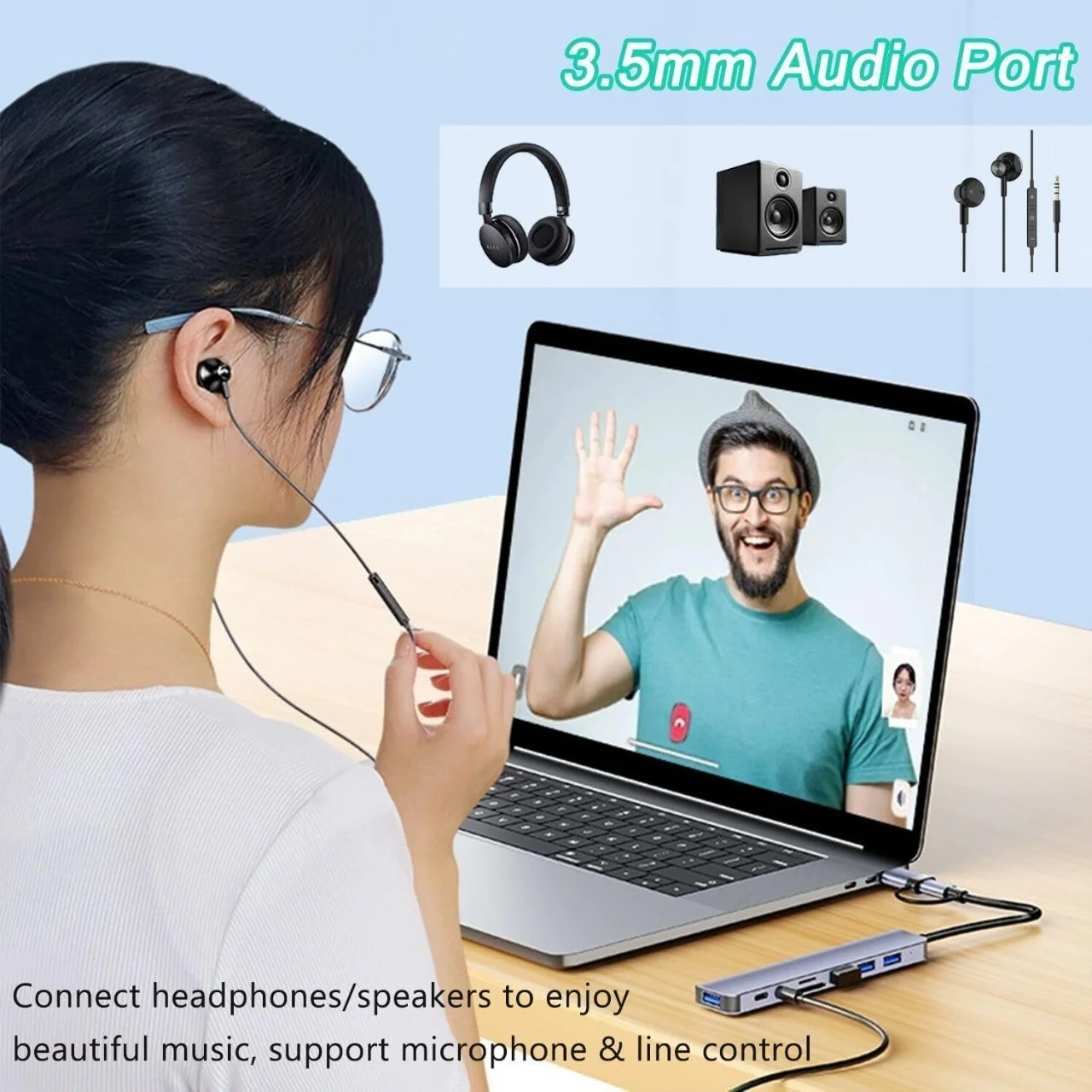type c hub usb hub usb 3.0 usb 2.0 tf / sd 5 port multi splitter otg for lenovo huawei xiaomi aluminum alloy usb 3.0 hub for pc